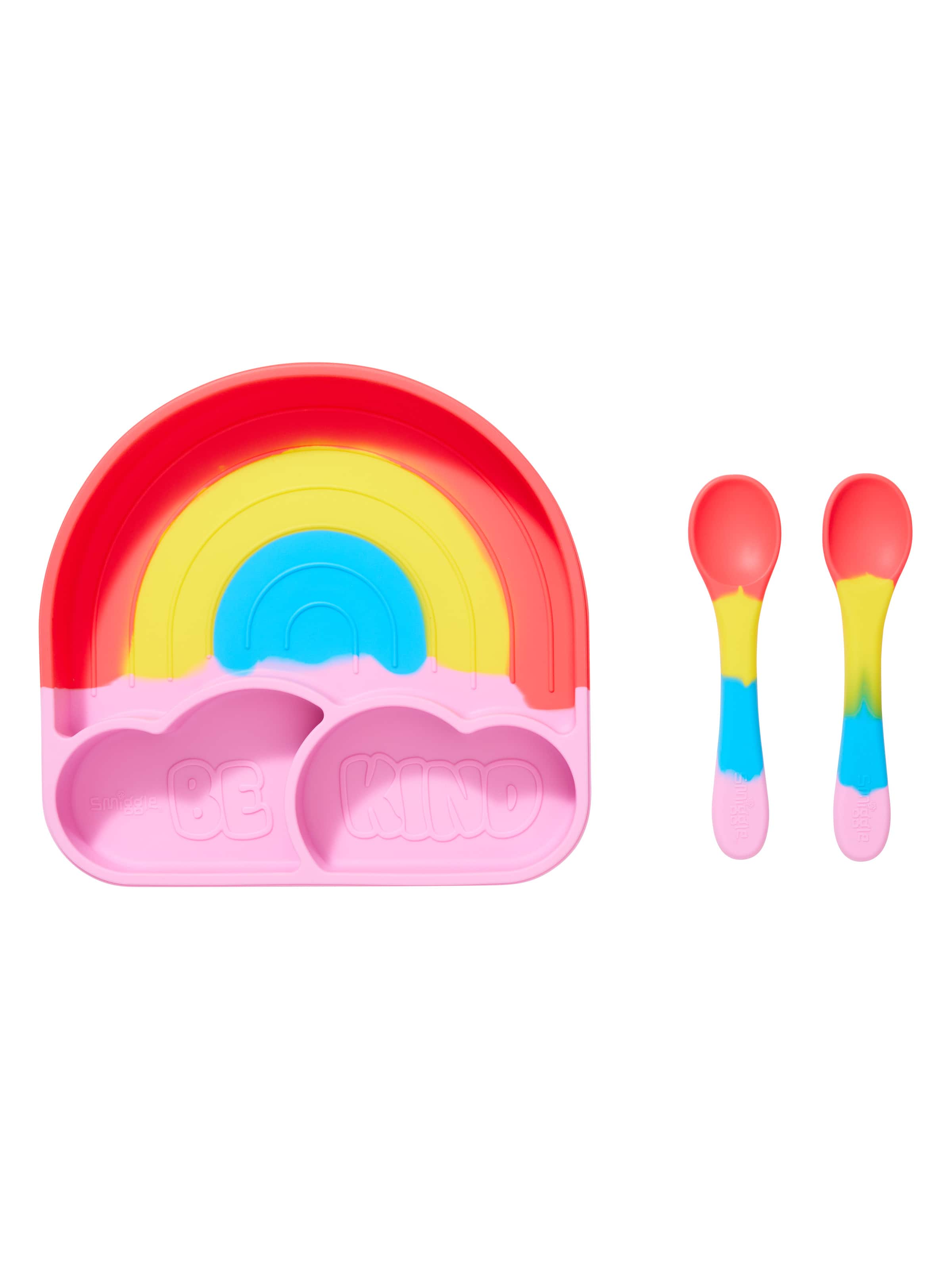 Smiggle - Big Dream Silikon Yemek Tabağı Seti-2