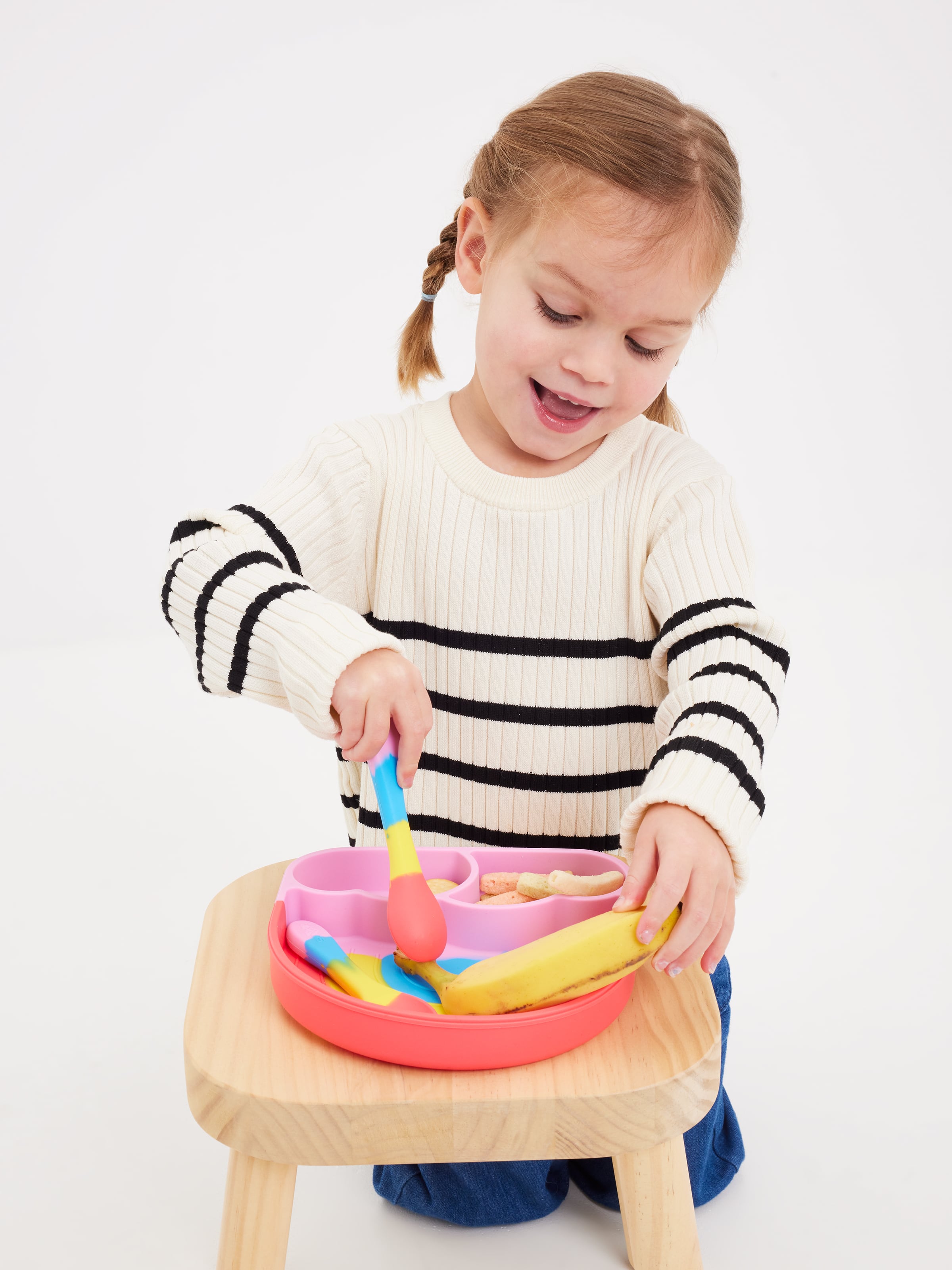 Smiggle - Big Dream Silikon Yemek Tabağı Seti-3